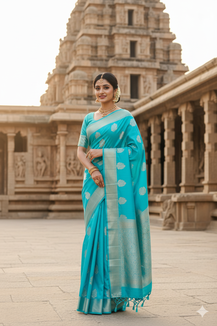 Silk Georgette Saree